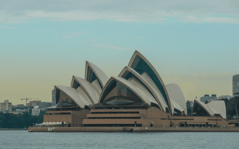Sydney Opera House in Sydney is the most visited Australian UNESCO site