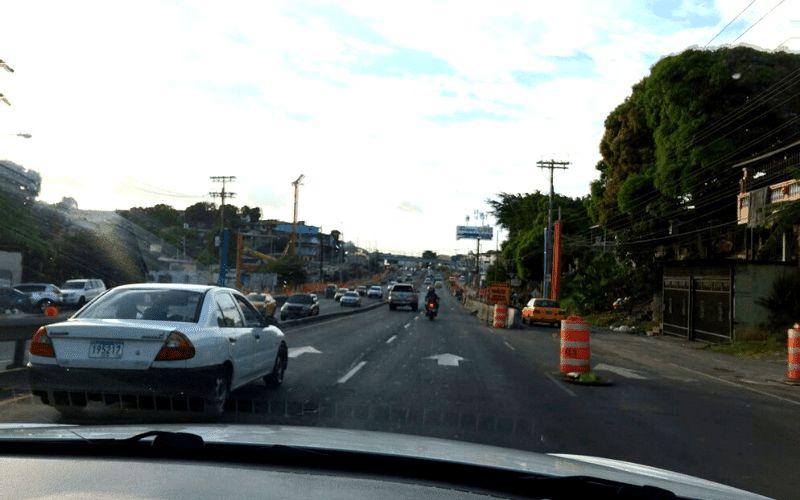 Traffic in Panama City