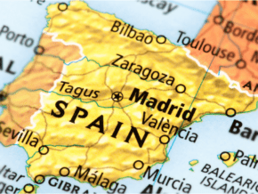 map of spain