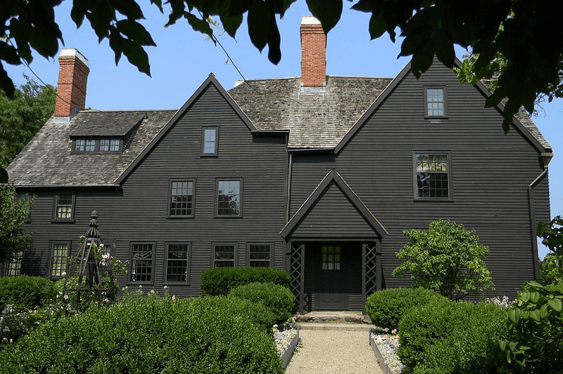 House of the Seven Gables in Salem Massachusetts - one of the more unique New England road trip ideas.