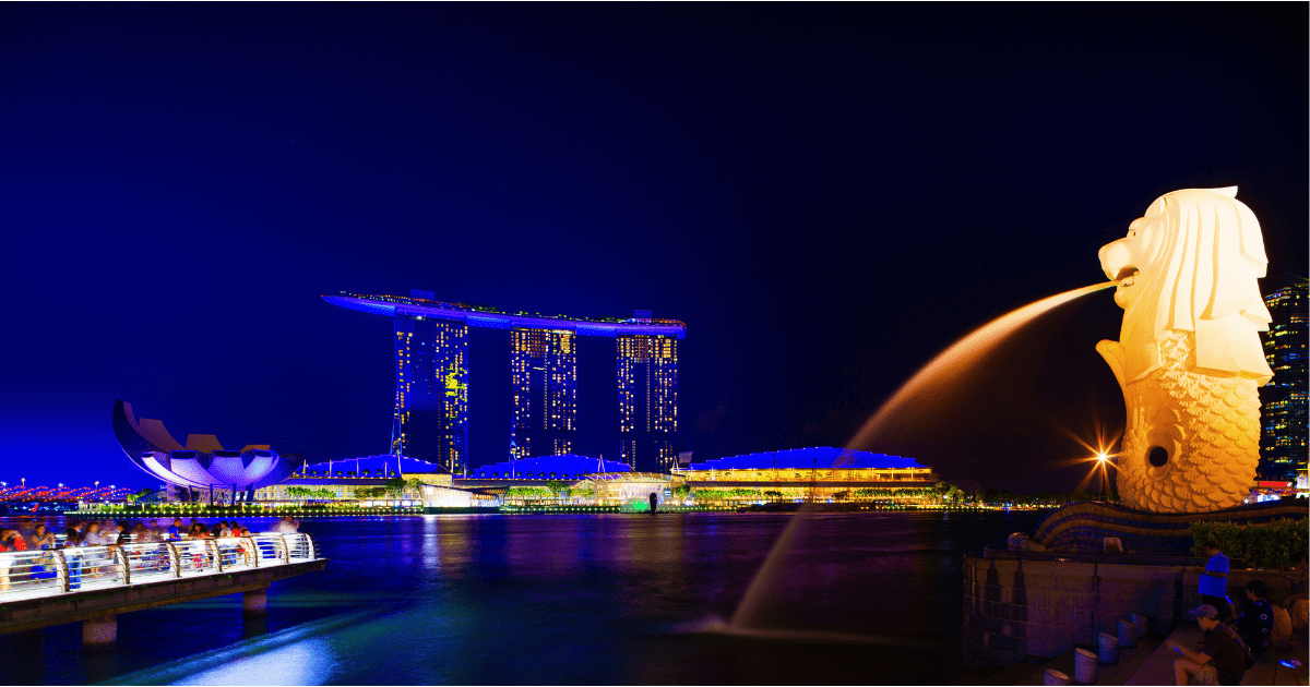 Singapore Merlion and Marina Bay Sands, two things to do in Singapore