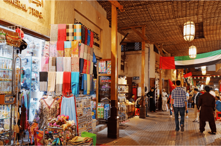 Souks are a great way to mitigate the cost of living in Dubai