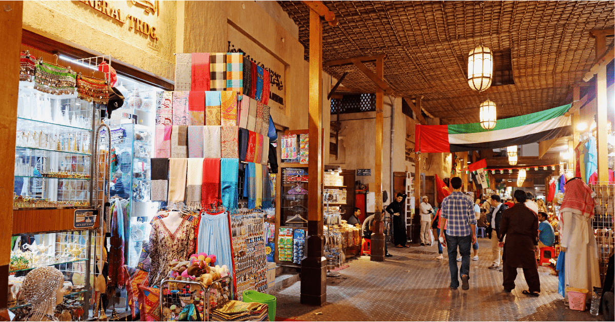 Souks are a great way to mitigate the cost of living in Dubai