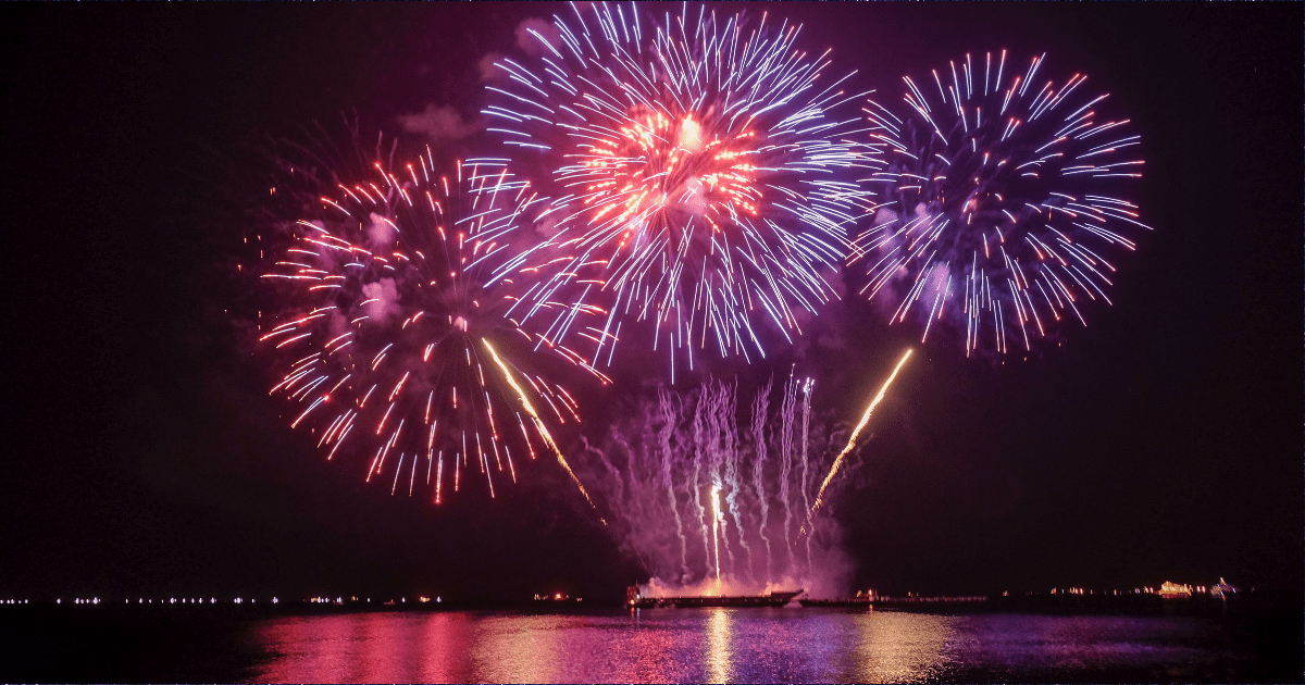 fireworks at philippines festivals