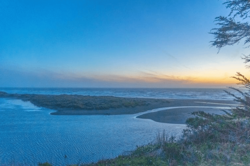 North Salmon Creek Beach, one of the best beaches in Sonoma County