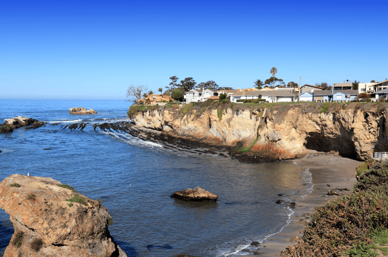 Shell Beach, one of the best Sonoma County Beaches in California.