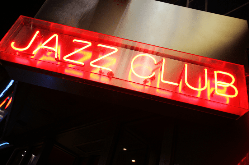 Jazz Club neon sign