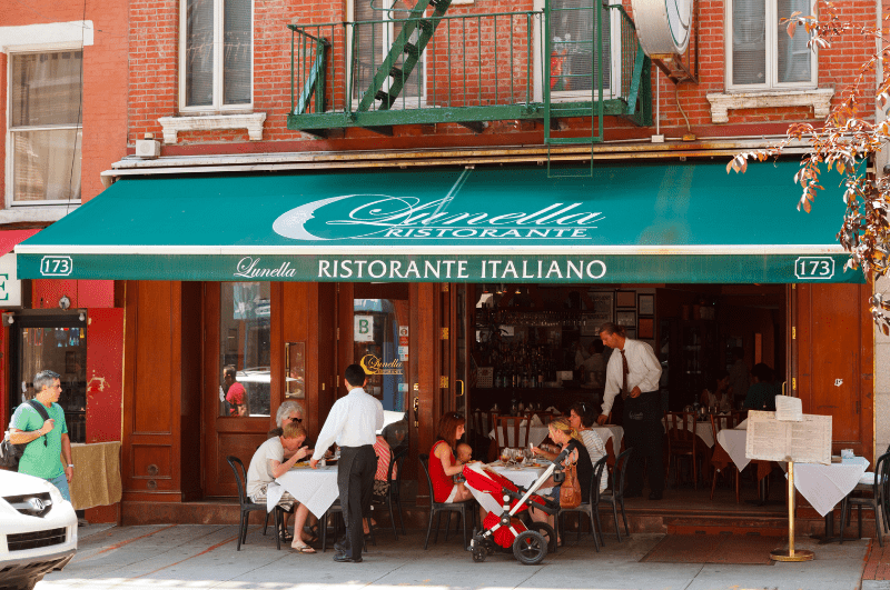 Restaurant in New York City's Little Italy neighborhood