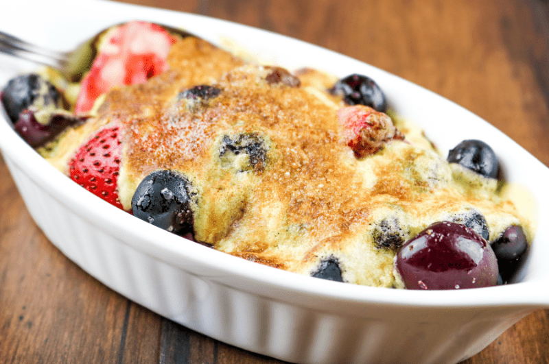 dish of zabaglione