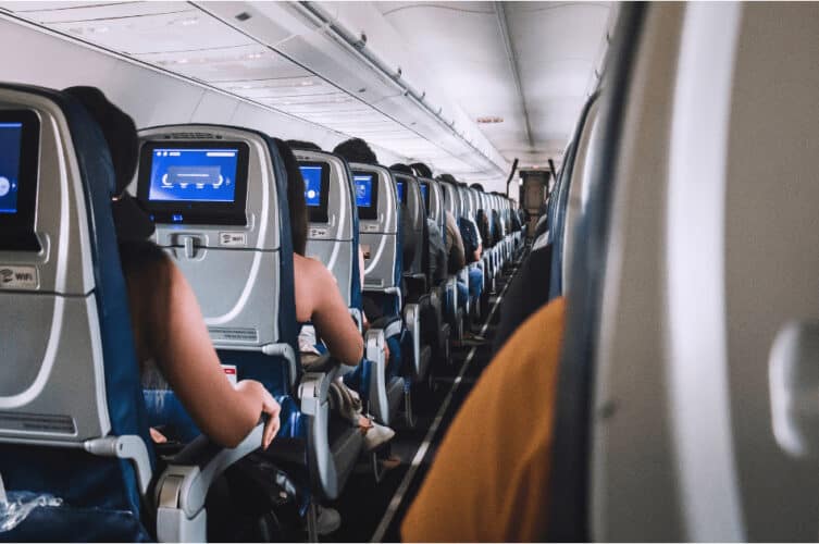 airplane aisle seats
