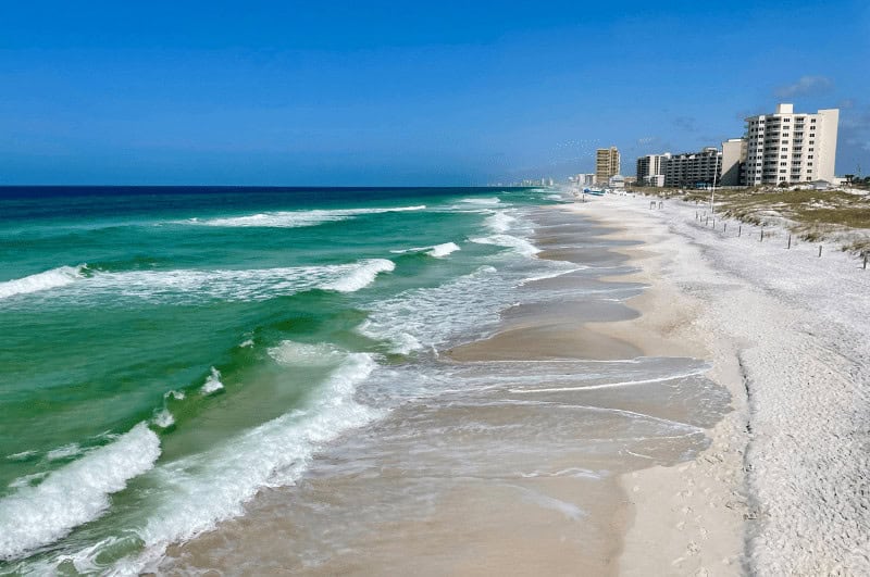 beach on the Florida Panhandle