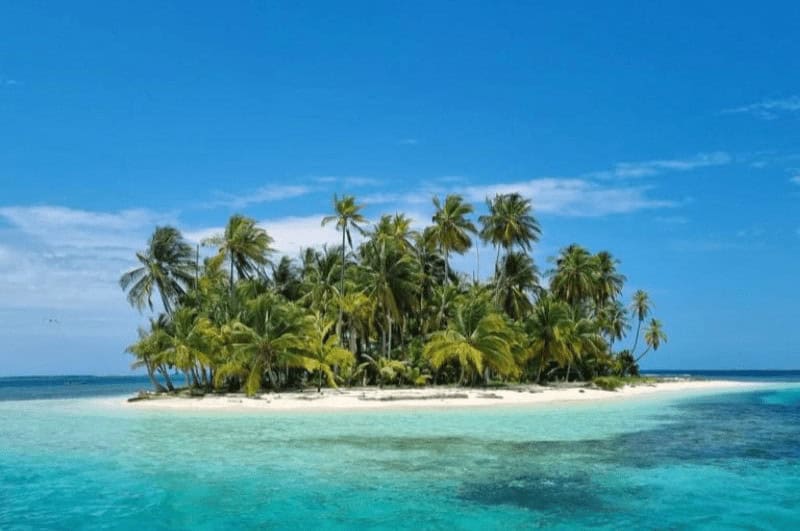 island in San Blas Panama