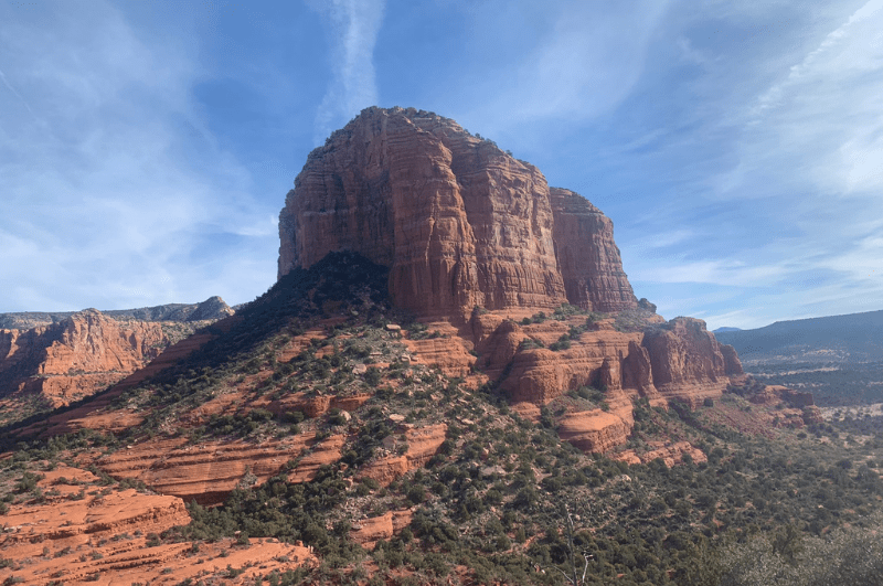 red rock formation in Sedona Arizona