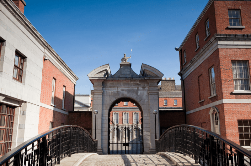 Gate of Dublin Castle