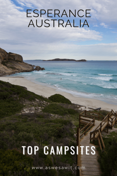 Esperance Beach in Western Australia. Top Campsites