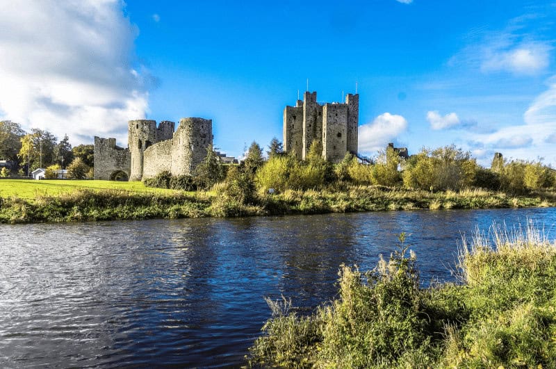 Trim Castle, as seen across River Boyne