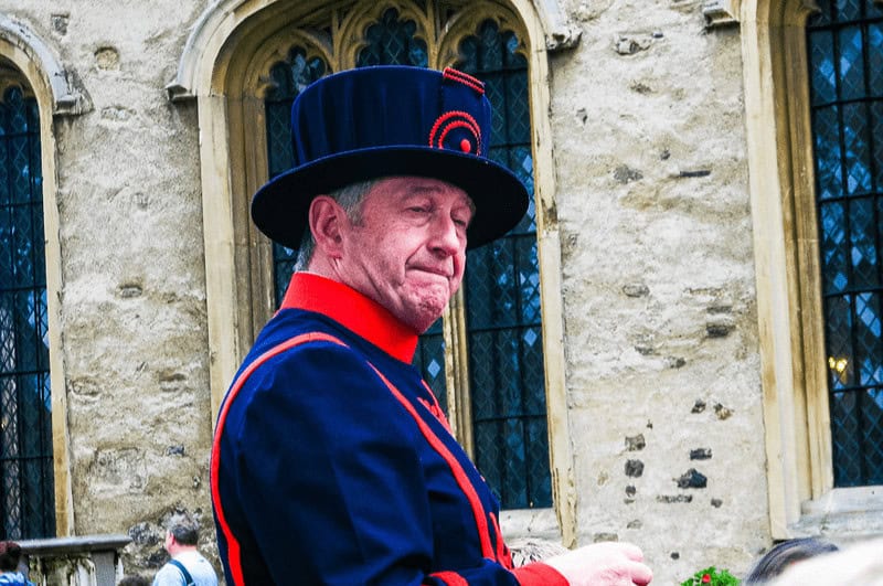 Yeoman Warder aka Beefeater at Tower of London