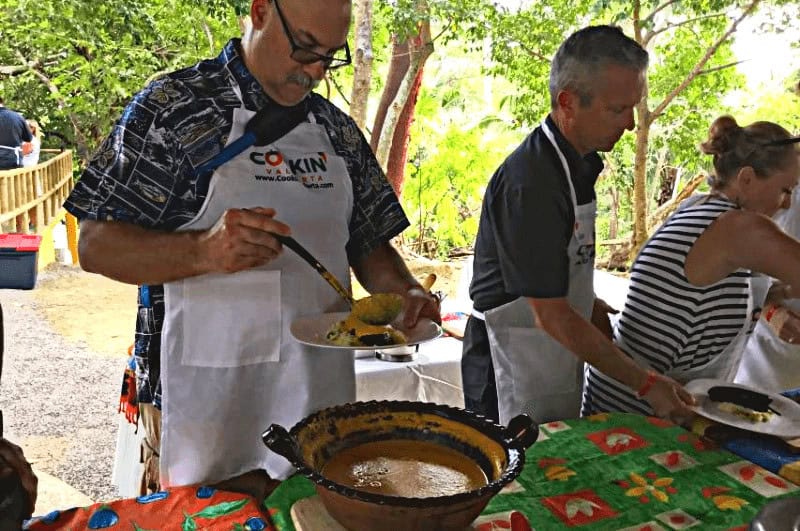 People at a cooking class