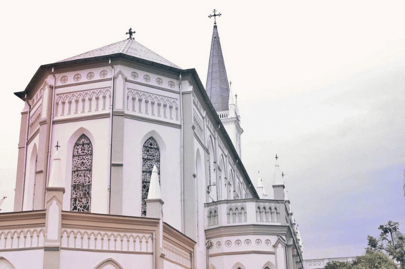 CHIJMES, a neoclassical building in Singapore
