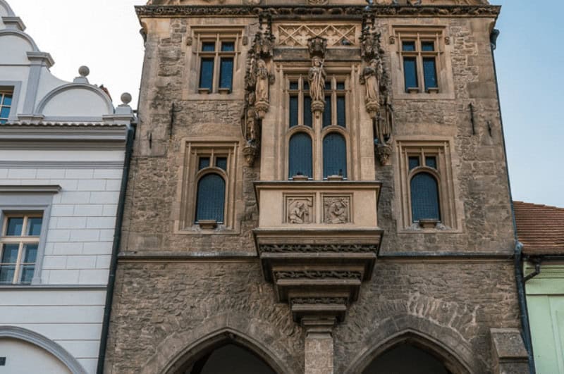 Details of Gothic Stone House