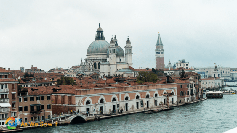 Domes and Campaninle in Venice Italy