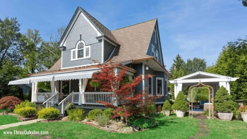 A house built in 1905, now converted to a B&B.