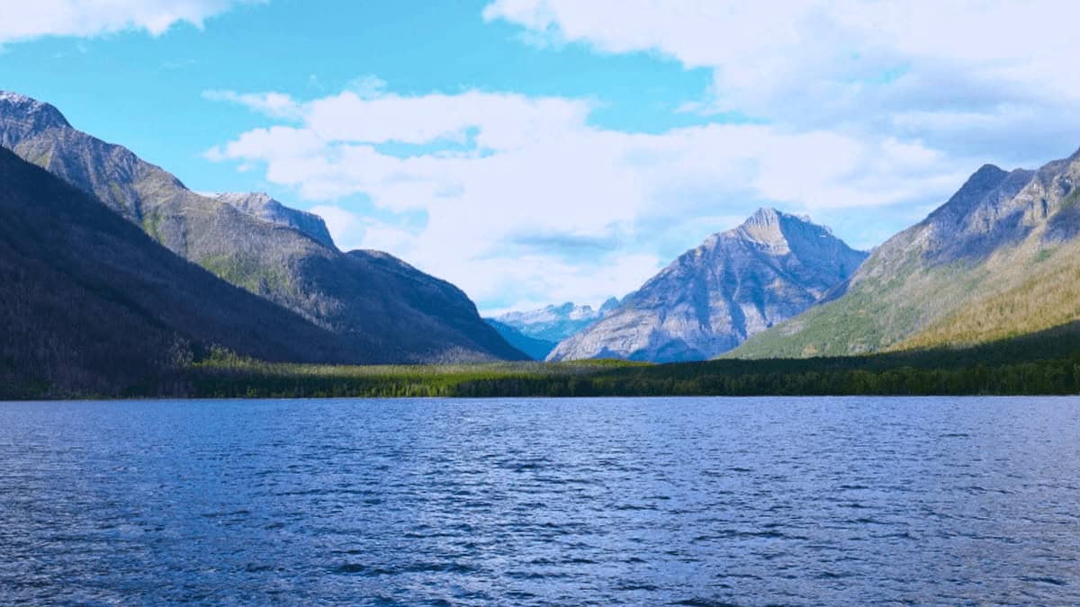 Western montana road trip scenery