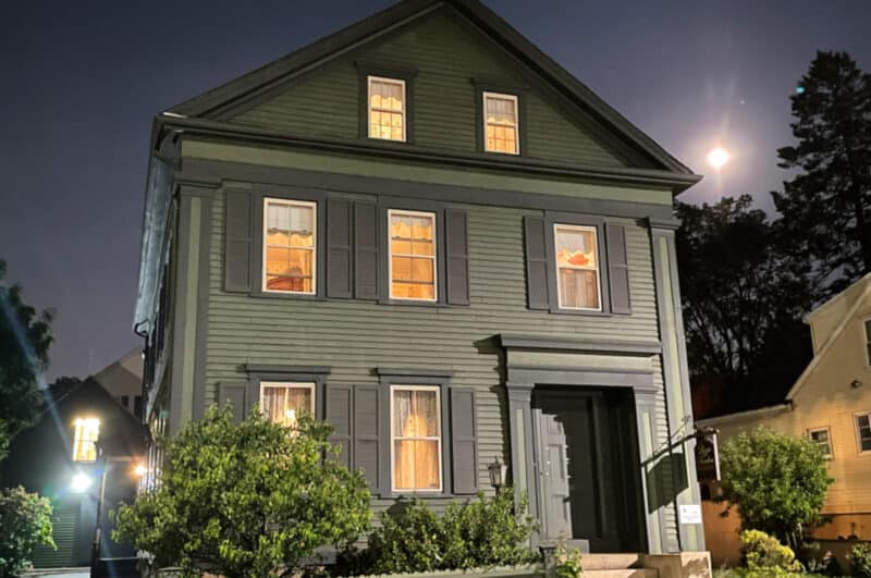 Lizzie Borden House in Massachusetts, historic crime scene and haunted B&B