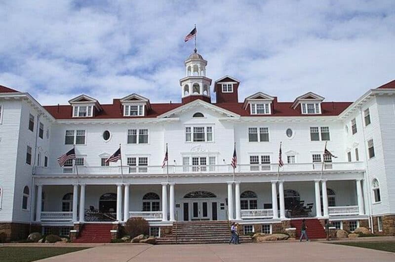 The Stanley Hotel in Estes Park, Colorado, famous haunted hotel