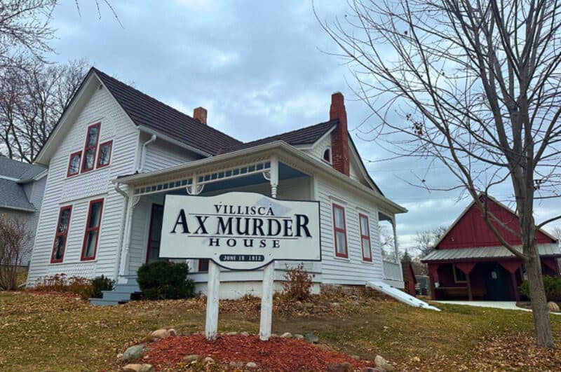 Exterior of Villisca Axe Murder House in Iowa, known for 1912 killings