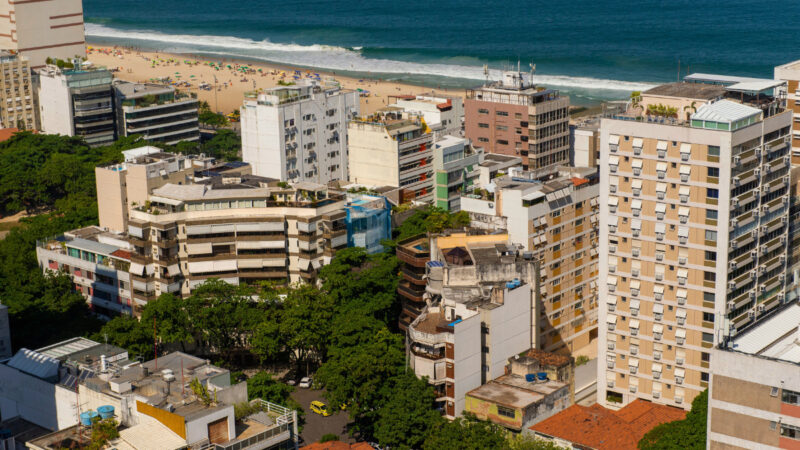 Leblon neighborhood and beach in Rio de Janeiro's South Zone