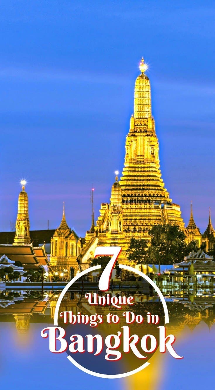 Besides Bangkok's impressive temples, jeweled palaces and other popular attractions, the capital of Thailand also has many hidden and less obvious things to see. Click through for 7 of the more unique and fascinating things to do in Bangkok. | Thailand As We Saw It #bangkok #thailand #traveltips #offbeatexperiences #travelguide