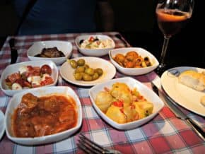 Tapas make a good dinner when you don't want to wait for Spanish dinner hour