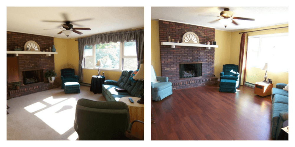 Before-After Living Room