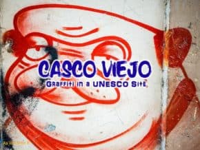 Graffiti in Casco Viejo Panama