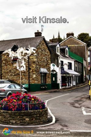Kinsale is on Ireland's south coast.