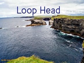 The Irish cliffs at Loop Head