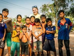 Children in Siem Reap, Cambodia