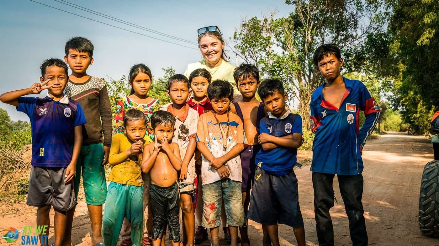 Children in Siem Reap, Cambodia