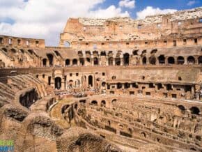 You can see the Colosseum: and the Vatican on the same day in Rome